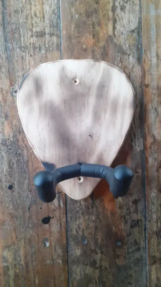 Colgador de guitarra o bajo para pared