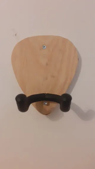 Colgador de guitarra o bajo para pared