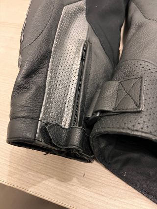 Giacca in pelle da moto SUOMY tg 52