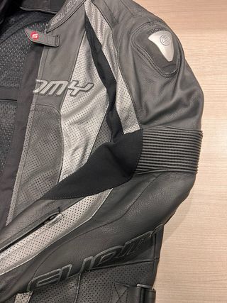Giacca in pelle da moto SUOMY tg 52