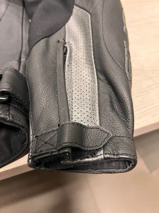 Giacca in pelle da moto SUOMY tg 52