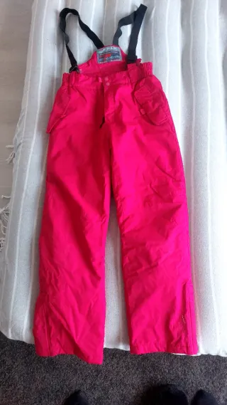 PANTALÓN NIEVE NIÑA CON TIRANTES 11/12