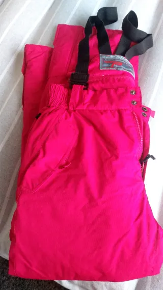 PANTALÓN NIEVE NIÑA CON TIRANTES 11/12