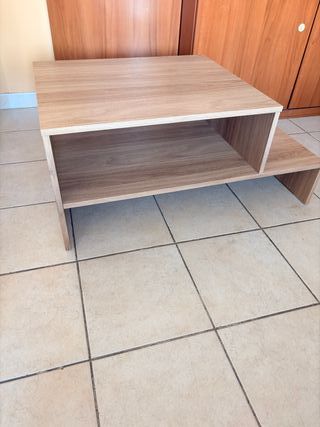Mesa de centro HOLMERUD IKEA efecto roble