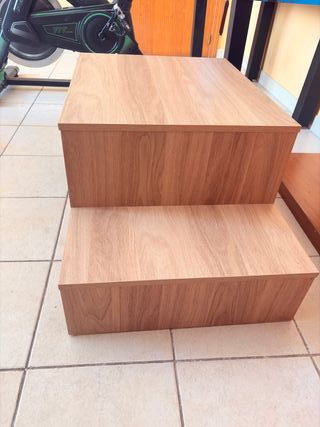 Mesa de centro HOLMERUD IKEA efecto roble