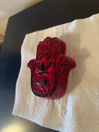 Mano de Fátima Escayola Pintada a Mano