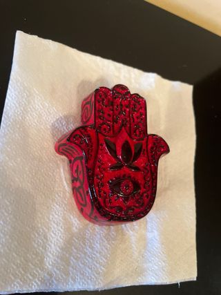 Mano de Fátima Escayola Pintada a Mano