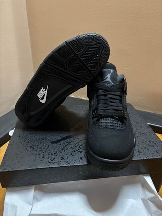 Nike Air Jordan 4 Black Cat Talla 40