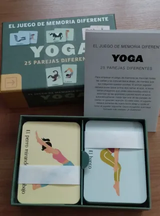 Juego de memoria YOGA