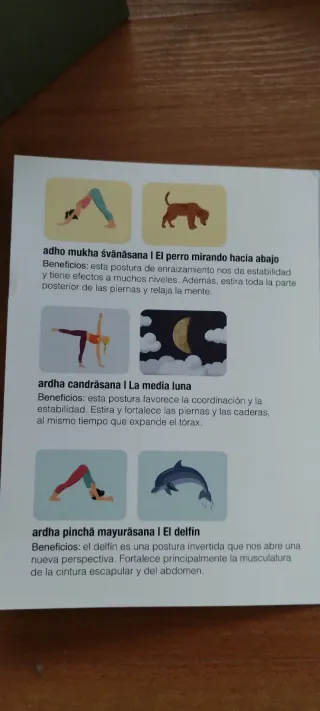 Juego de memoria YOGA