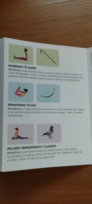 Juego de memoria YOGA