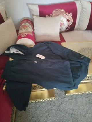 Sudadera Lacoste Negra Talla M