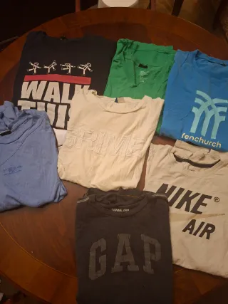 Lote 7 Camisetas Talla M