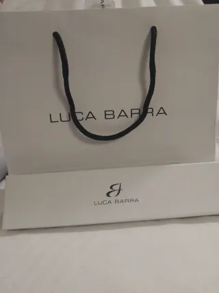 bracciale luca barra acciaio inox nuovo full set