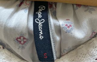 Blusa Pepe Jeans floral blanca y multicolor