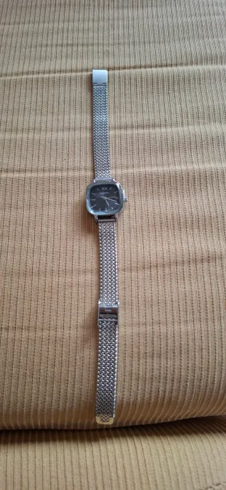 Reloj REBIRTH Negro y Plateado