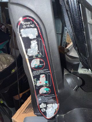 Silla coche ISOFIX Grupo 1 (9-18kg)