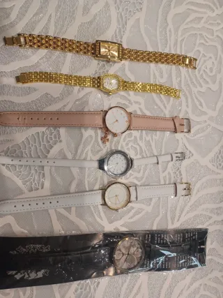 Lotto Orologi Donna Oro, Rosa, Bianco, Nero