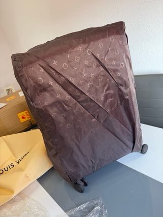 Maleta Louis Vuitton Marrón y Roja