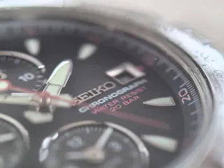 Seiko Chronograph 7T32 6J00 Giugiaro Design