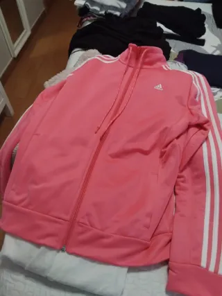 Chándal Adidas Rosa Mujer