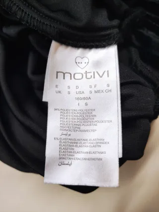 Minigonna Motivi velluto nero