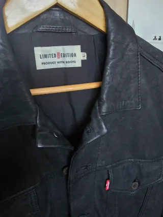 Chaqueta Levis Piel Negra