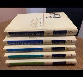 libros EL MUNDO DE LOS NIÑOS enciclopedia Salvat