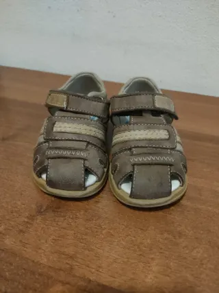 Sandali Chicco Bambino Marrone di pelle.