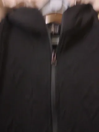 Cardigan Louis Vuitton zip nero monogram