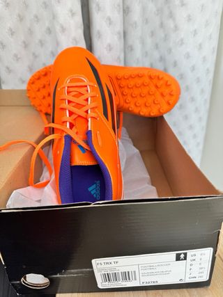 Botas Fútbol Adidas F5 TRX TF Naranja T39+1/3