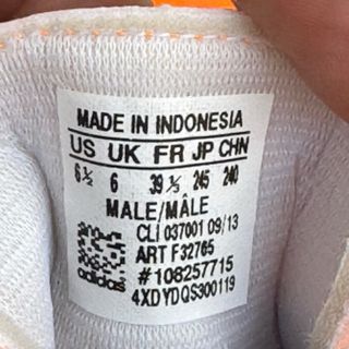 Botas Fútbol Adidas F5 TRX TF Naranja T39+1/3