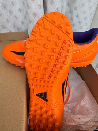 Botas Fútbol Adidas F5 TRX TF Naranja T39+1/3