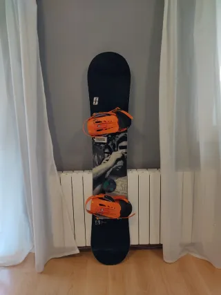 Tabla Snowboard + Fijaciones ENVIO
