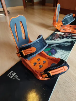 Tabla Snowboard + Fijaciones ENVIO