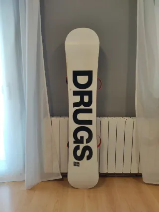 Tabla Snowboard + Fijaciones ENVIO