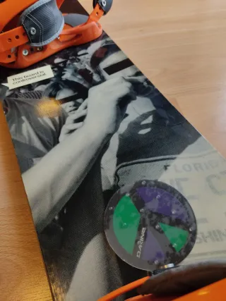 Tabla Snowboard + Fijaciones ENVIO