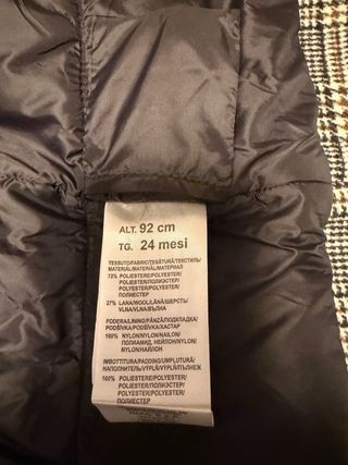 Giacca Principe di Galles 24 mesi