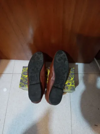 Mocasines Tambi piel marrón Talla 37