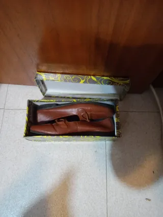 Mocasines Tambi piel marrón Talla 37