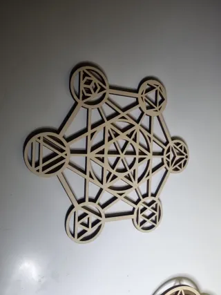 Set 4 Mandala Legno Decorativi,9eurocad.