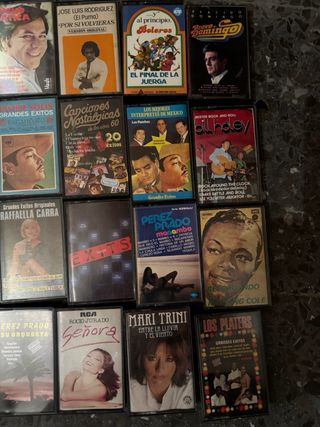 40 Cassettes Antiguos Música Variada