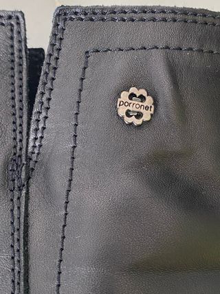 Botas de piel negras Porronet