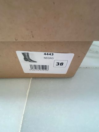 Botas de piel negras Porronet