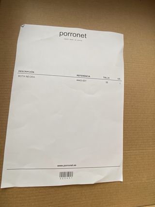 Botas de piel negras Porronet