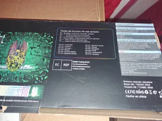 Teclado y Ratón Gaming Ziyou Lang