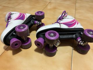 Pattini a rotelle taglia 35/36