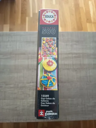 Puzzle Educa 500 piezas Cupcakes Nuevo,a estrenar