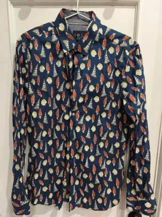 Camisa SOS Estampada Talla L