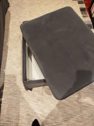 Sofá Ikea Gris Tela EKTORP